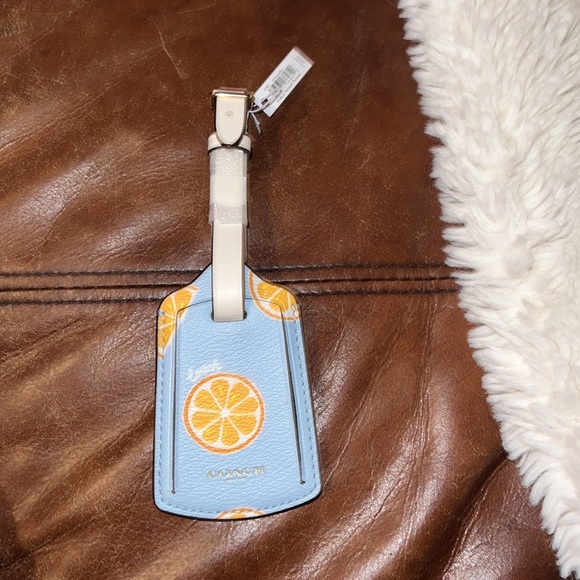 NEW PERFECT CONDITION Lemon Coach Luggage Tag - Picture 2 of 7